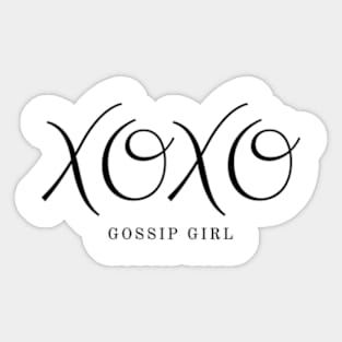 xoxo gossip girl Sticker